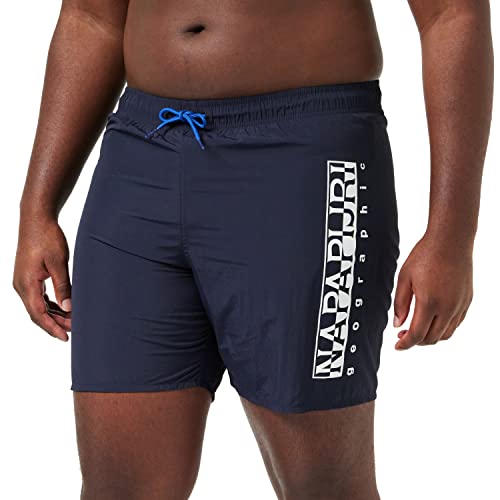NAPAPIJRI - Men's swim shorts with contrasting logo - Size M von Napapijri