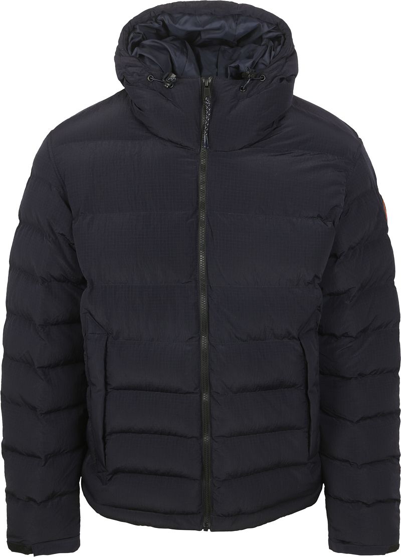 Napapijri Hooded Puffer Terez Jacke Dunkelblau - Größe L von Napapijri