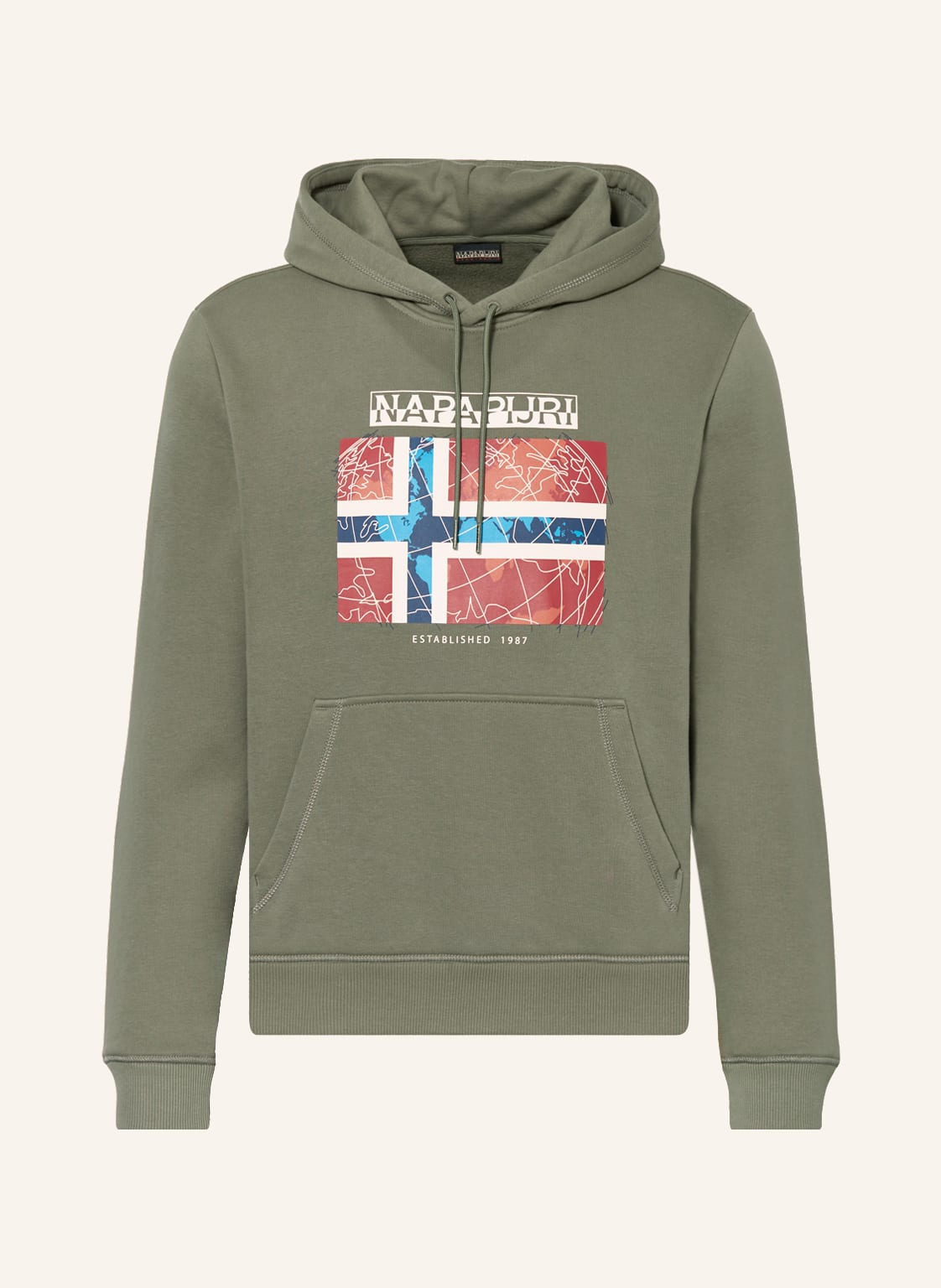 Napapijri Hoodie gruen von Napapijri