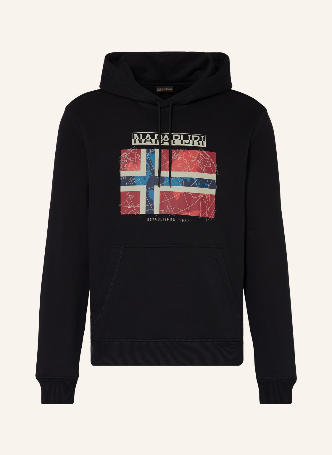 Napapijri Hoodie schwarz von Napapijri