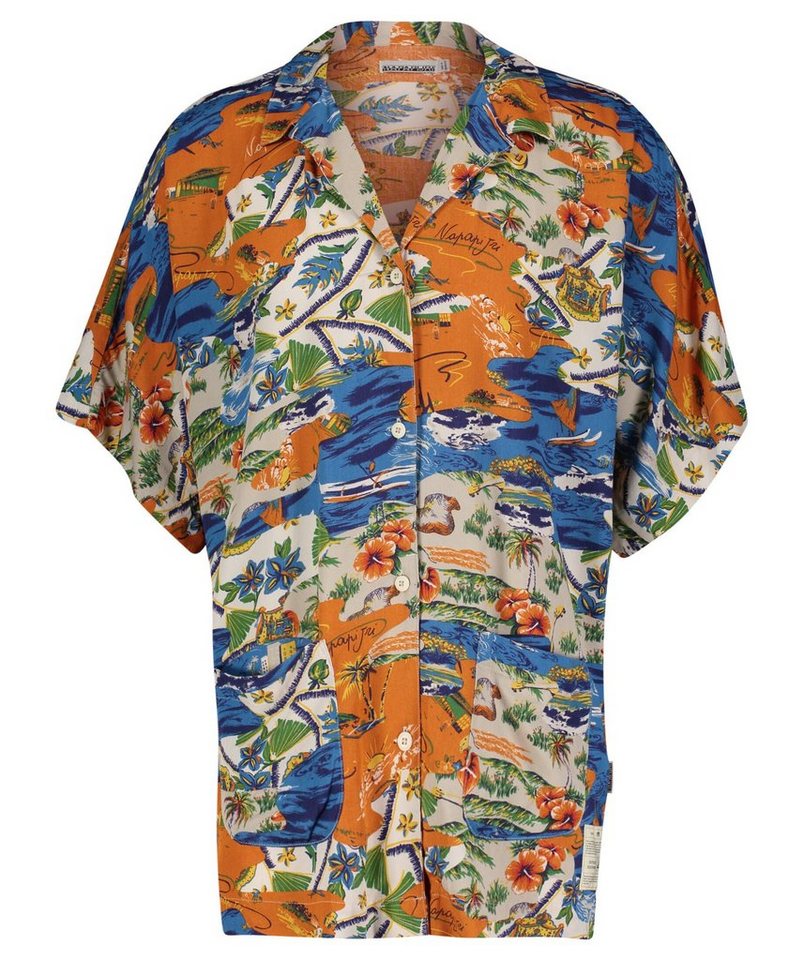Napapijri Klassische Bluse Damen Bluse Maui" Kurzarm (1-tlg)" von Napapijri