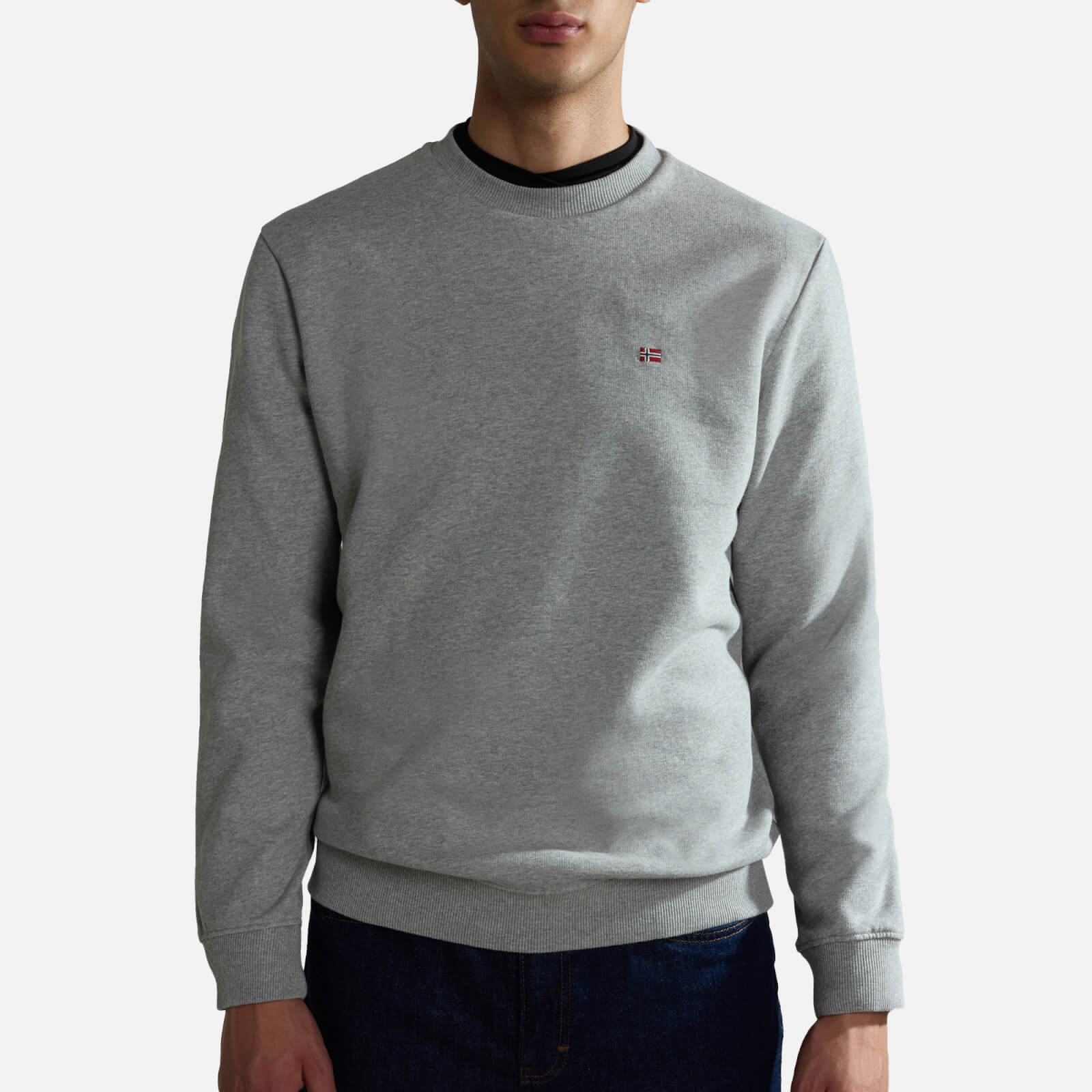 Napapijri Balis Crew Cotton-Blend Sweatshirt - XL von Napapijri