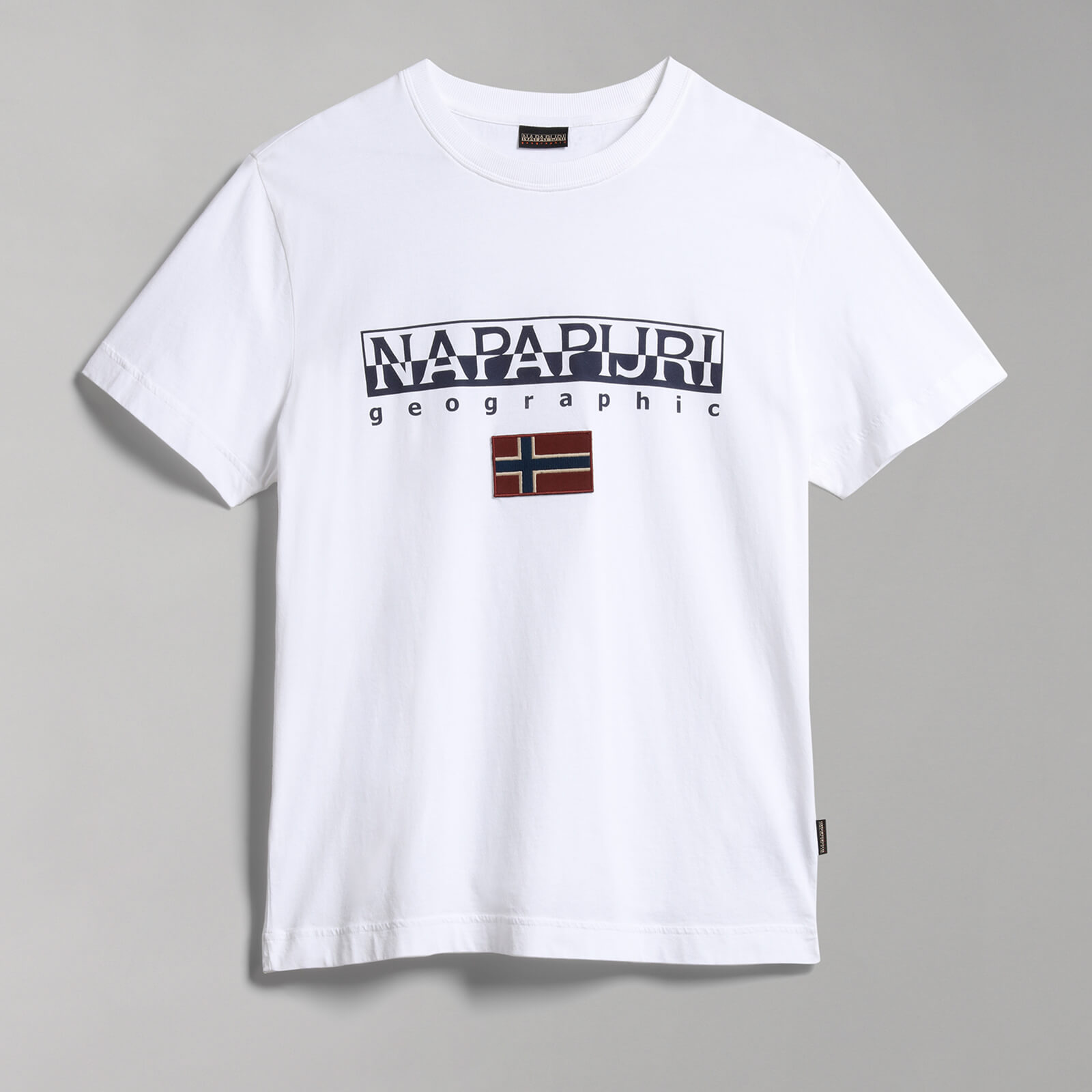 Napapijri Ayas Logo-Print Cotton-Jersey T-Shirt - S von Napapijri