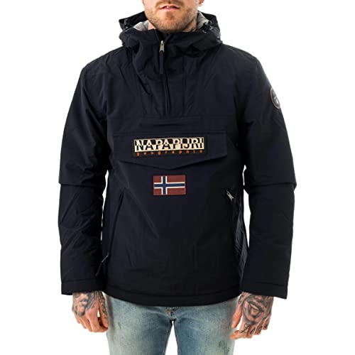 Napapijri Mens Rainforest Pocket 1 Jacket, blu Marine, XXL von Napapijri