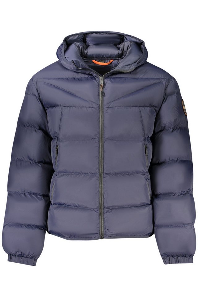 Napapijri Outdoorjacke Nachhaltige Herrenjacke mit Kapuze und Taschen in Blau - Relaxed Fit von Napapijri