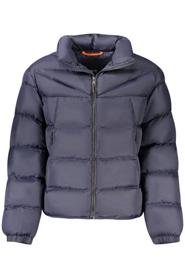 Napapijri Outdoorjacke Blaue Herrenjacke: Relaxed Fit, Reißverschluss & Recycling-Material von Napapijri