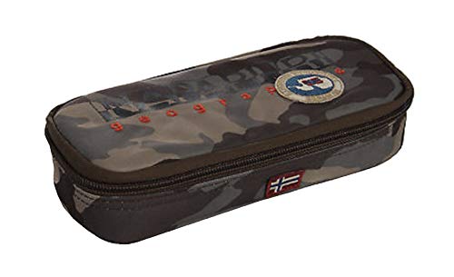 Napapijri Schulkoffer Artikel 4BNN3Z05 North Cape SLG Pencil CASE cm. 23 x 9 x 6, Y50 Camouflage, von Napapijri