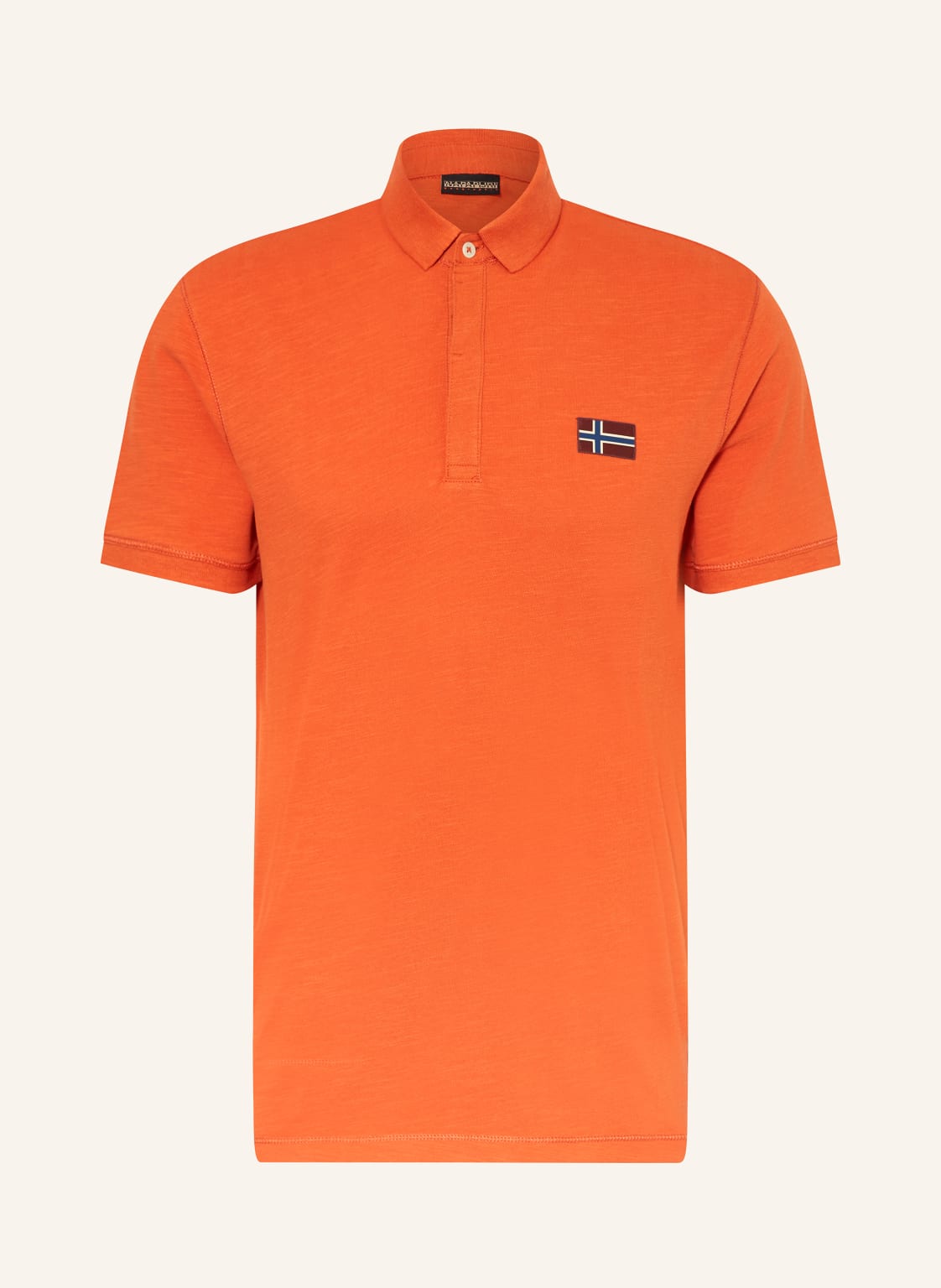 Napapijri Piqué-Poloshirt Ebea orange von Napapijri