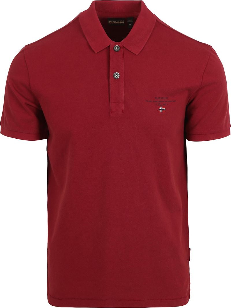 Napapijri Polo Elbas Rot - Größe 3XL von Napapijri