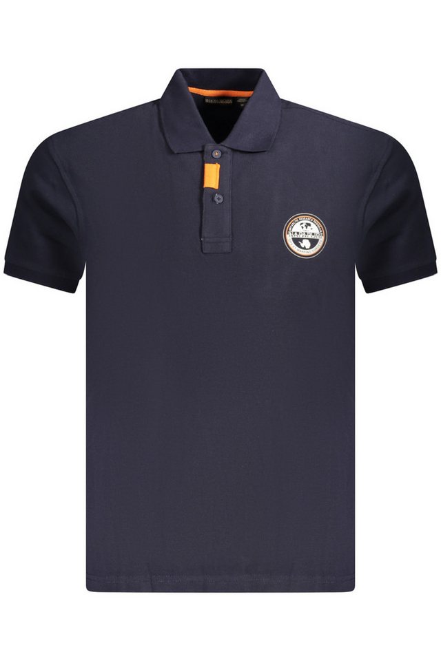 Napapijri Poloshirt Herren Kurzarm-Poloshirt Blau - Entspannter Schnitt von Napapijri