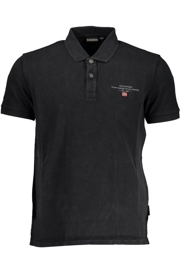 Napapijri Poloshirt Herren Schwarz Kurzarm-Poloshirt: Stilvoll mit Napapijri Poloshirt Herren Schwarz Kurzarm-Poloshirt: Stilvoll mit von Napapijri