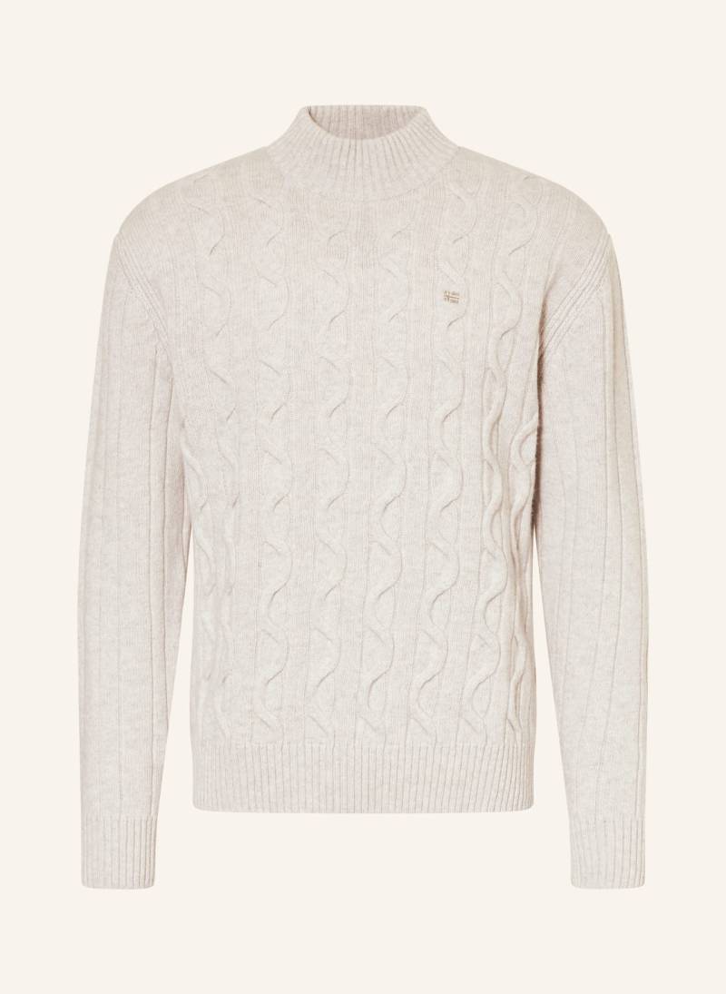 Napapijri Pullover Nino grau von Napapijri