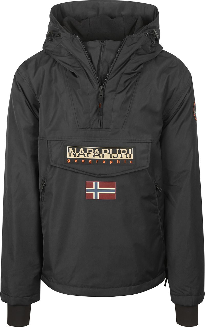 Napapijri Rainforest Next Jacke Schwarz - Größe M von Napapijri
