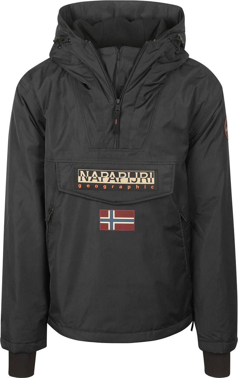 Napapijri Rainforest Next Jacke Schwarz - Größe M von Napapijri