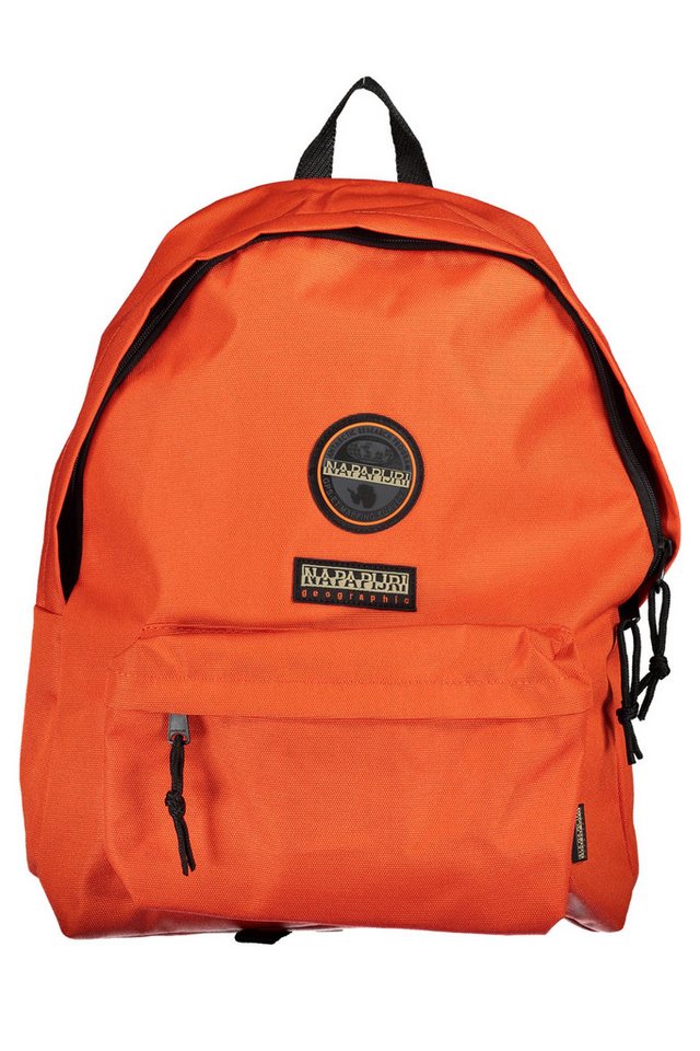 Napapijri Rucksack, Herren-Rucksack Orange: Stilvoll & Nachhaltig mit Recyceltem Polyester von Napapijri