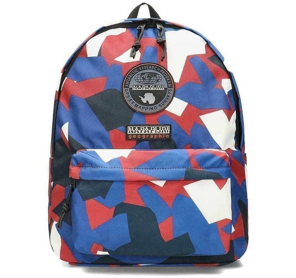 Napapijri Rucksack Napapijri Rucksack, Napapijri Voyage El Print Red Camouflage Backpack von Napapijri