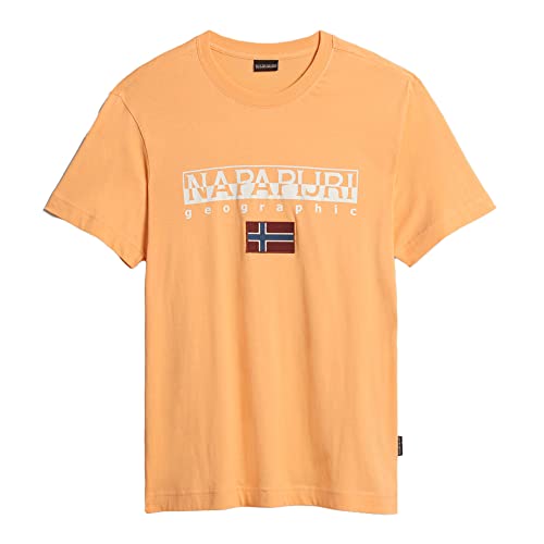 Napapijri S-Ayas T-Shirt - Orange Mock-XL von Napapijri