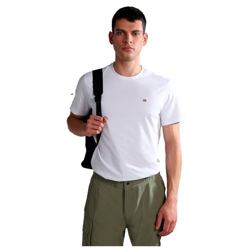 Napapijri T.shirt NP0A4H8D0021 Salis SS Sum Bianco XXL von Napapijri