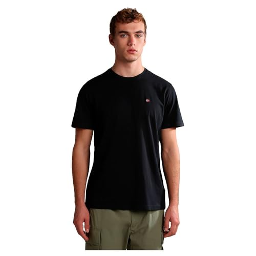 Napapijri Salis Summer T-Shirt - Black-S von Napapijri