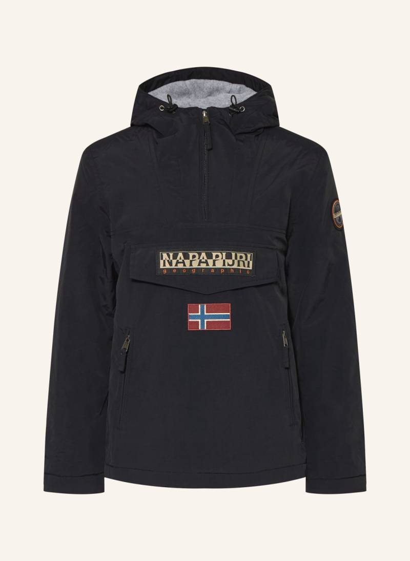 Napapijri Schlupfjacke Rainforest Pocket 2 schwarz von Napapijri
