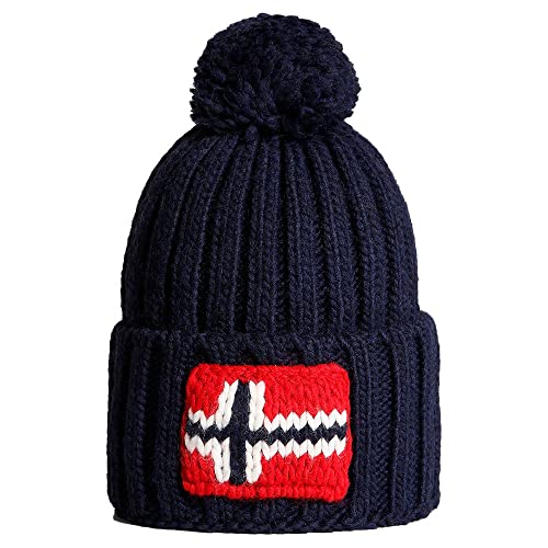 Napapijri Berretto NP0A4GKB1761 SEMIURY 5 Blu Blu/TU von Napapijri