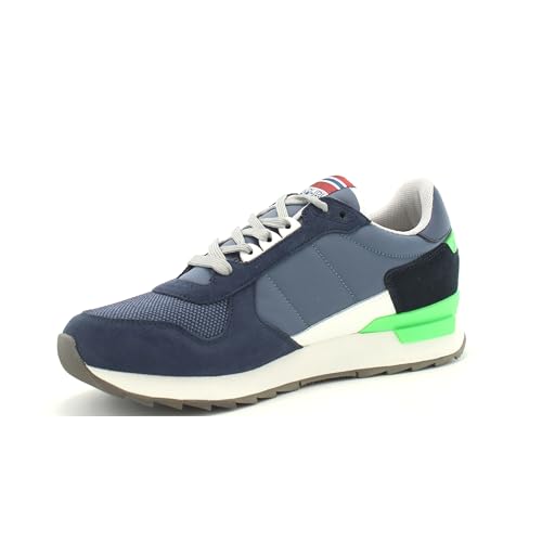 Napapijri Sneaker aus Leder, marineblau, 45 EU von Napapijri