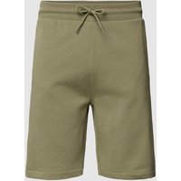 Napapijri Straight Fit Shorts mit elastischem Bund in Oliv, Größe XXL von Napapijri