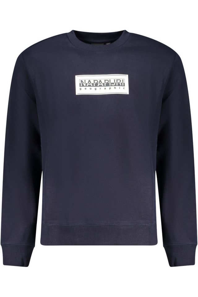Napapijri Sweatshirt Blauer Herren-Pullover: Relaxed Fit, langer Arm von Napapijri