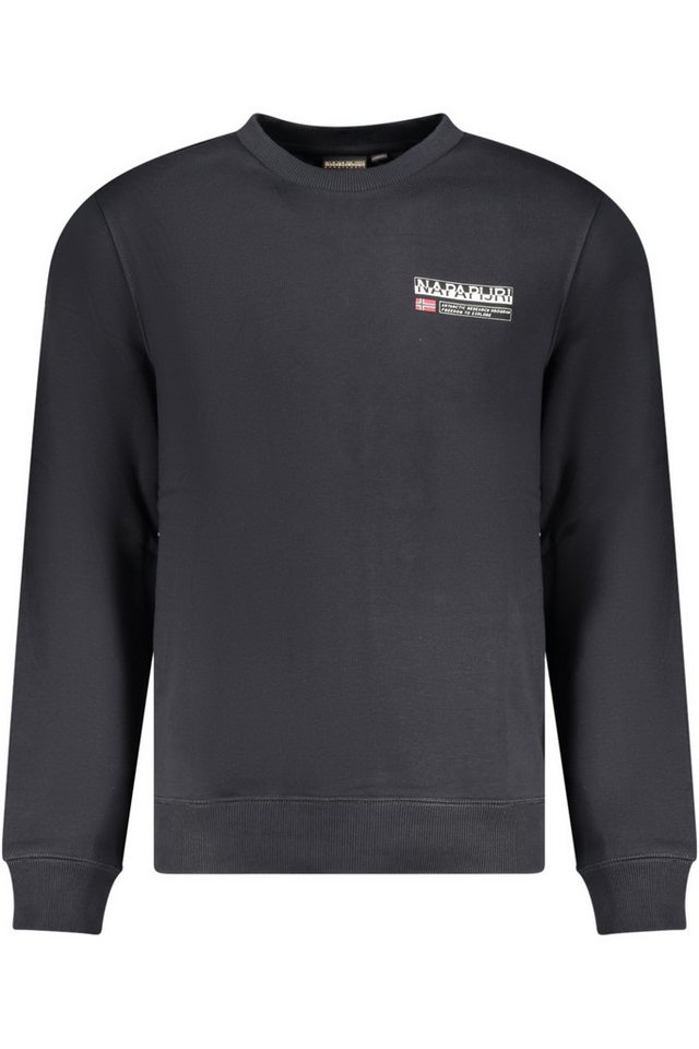 Napapijri Sweatshirt Herren Langarm-Sweatshirt Schwarz: Regular Fit von Napapijri