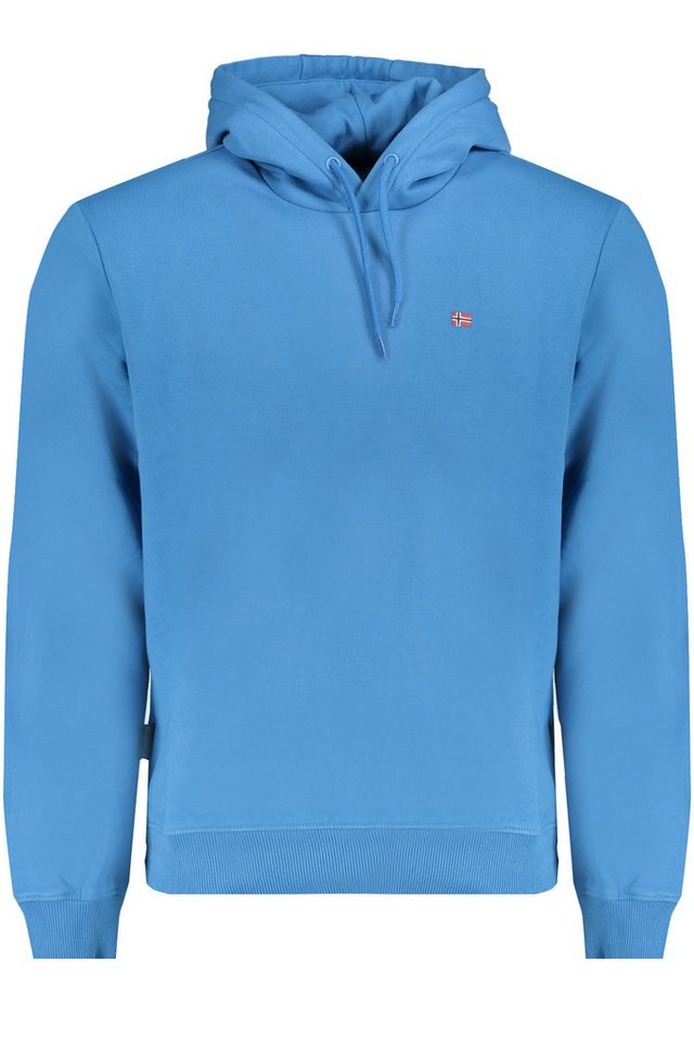 Napapijri Sweatshirt Herren Sweatshirt Blau - Regular Fit Hoodie mit von Napapijri
