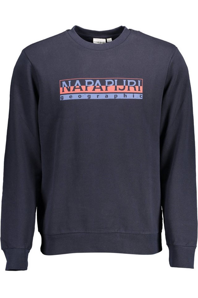 Napapijri Sweatshirt Herren-Sweatshirt Blau: Langarm von Napapijri