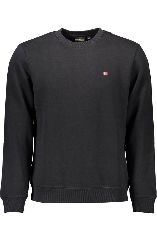 Napapijri Sweatshirt Herren-Sweatshirt aus Bio-Baumwolle – Schwarz von Napapijri