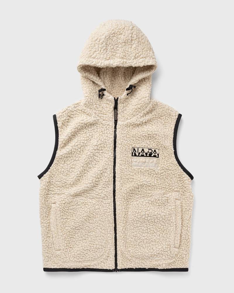 Napapijri T-JAMAN VEST men Vests beige in Größe:M von Napapijri