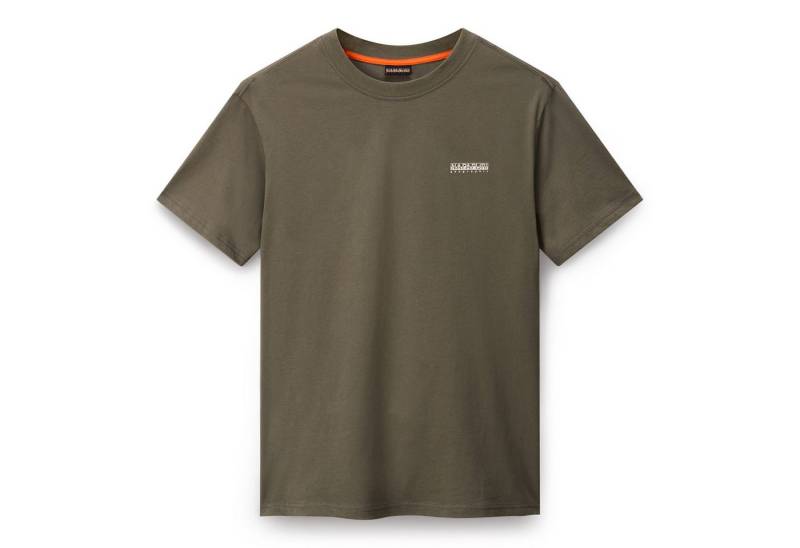 Napapijri T-Shirt Herren T-Shirt 1er Pack Baumwolle S-SMALL BOX (Packung, 1er Pack) von Napapijri