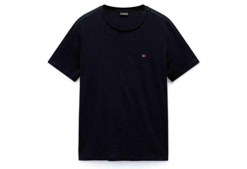 Napapijri T-Shirt Herren T-Shirt 1er Pack Baumwolle SALIS Small Flag (Packung, 1er Pack) von Napapijri