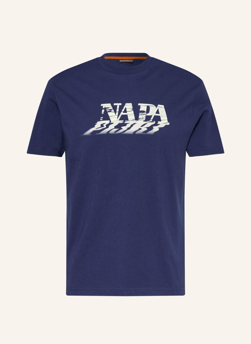 Napapijri T-Shirt Lodestar blau von Napapijri