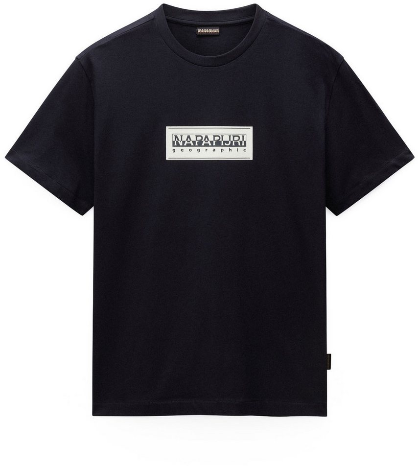 Napapijri T-Shirt S-BOX LOGO mit Silikonprint von Napapijri