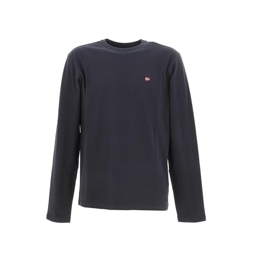 Napapijri T-Shirt Salis Ls 1 Regular Fit Black L von Napapijri