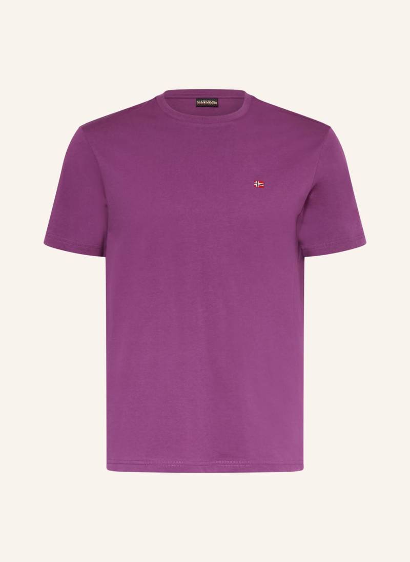 Napapijri T-Shirt Salis lila von Napapijri