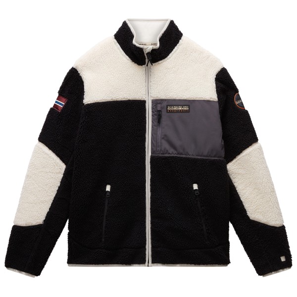 Napapijri - Yupik Full Zip 3 - Fleecejacke Gr XXL schwarz von Napapijri