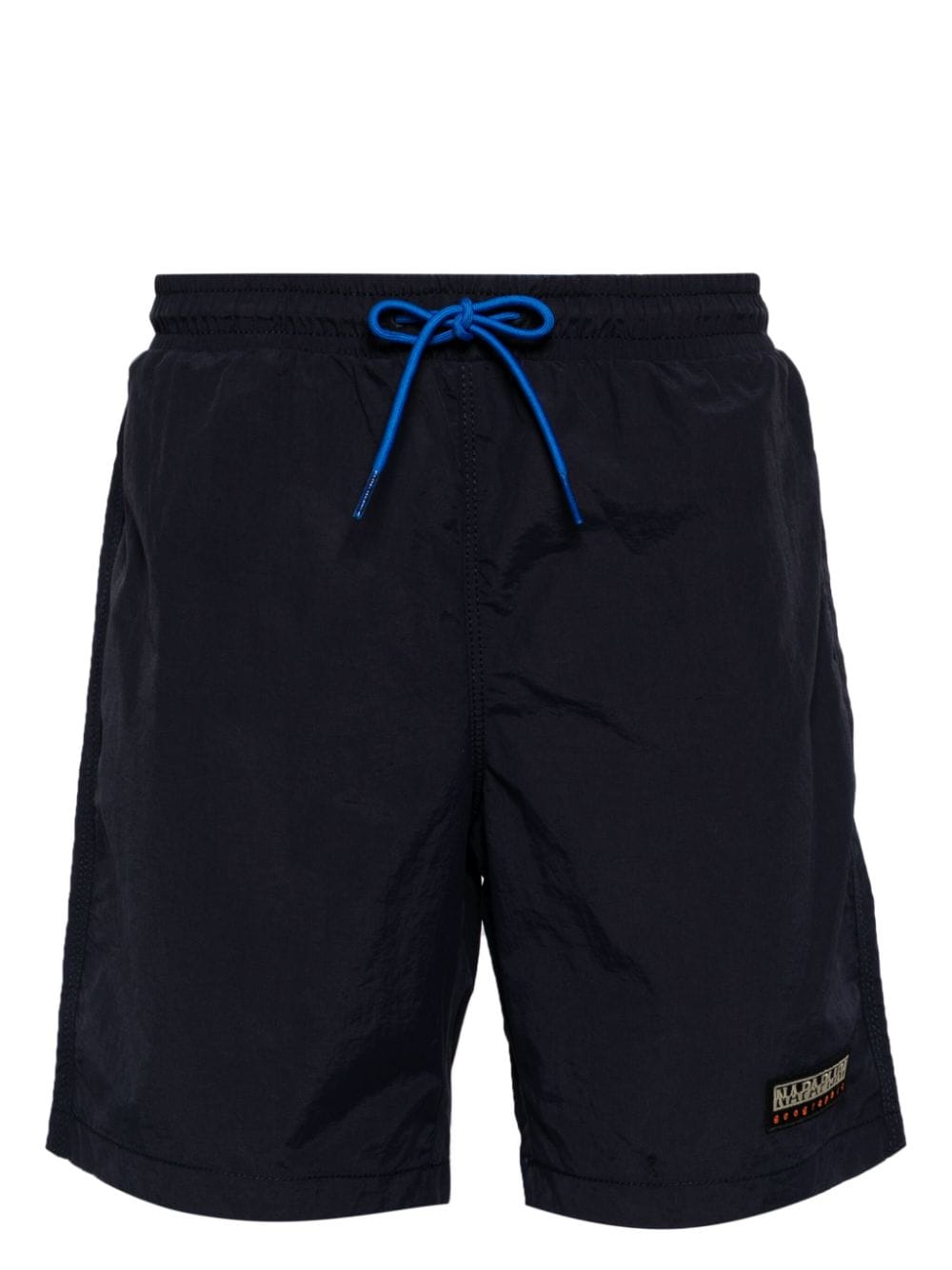 Napapijri Joggingshorts mit Logo-Patch - Blau von Napapijri