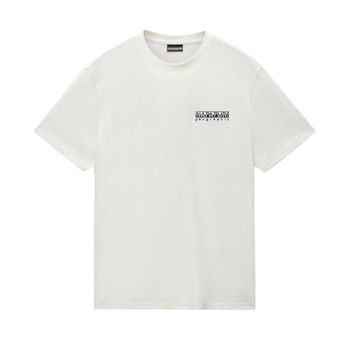 T-SHIRT Donna NAPAPIJRI S-VIGNONI BACK - NP0A4ILX 2061 WHITE HERON von Napapijri