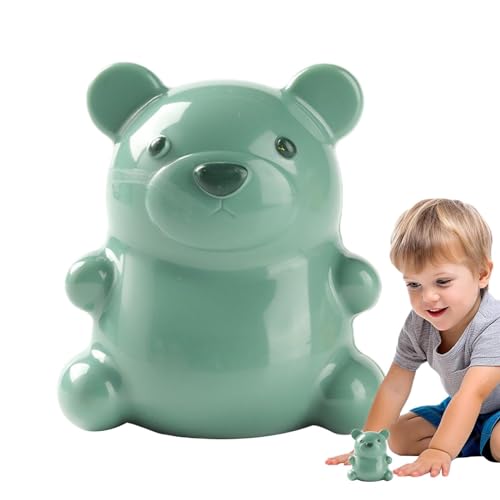 Bärennagelbürste - Nagelbürste Zum Reinigen Von Fingernägeln | Sanfte Kinder Handschrubben, Lustige Design Nagelreiniger, Kleinkindnagel-Scrubbing-Pinsel, Kinderfreundlicher Nagelbürste, Nagelpi von Naqqios