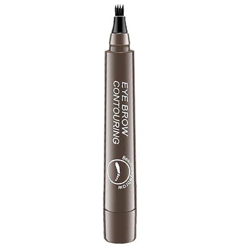 Flüssiger Augenbrauenstift, wasserfester Augenbrauenmarker-Stift, Microblading Augenbrauenstift mit vier Stiften, natürlicher 4-Punkt-Augenbrauenstift, undurchlässiger Augenbrauen-Tattoo-Stift von Naqqios
