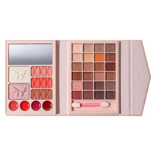 Make-up-Paletten – Make-up-Palette, wasserfeste, matte Glitzer-Make-up-Palette | Glatte Gesichts-Make-up-Tools, Augen-Make-up-Palette von Naqqios