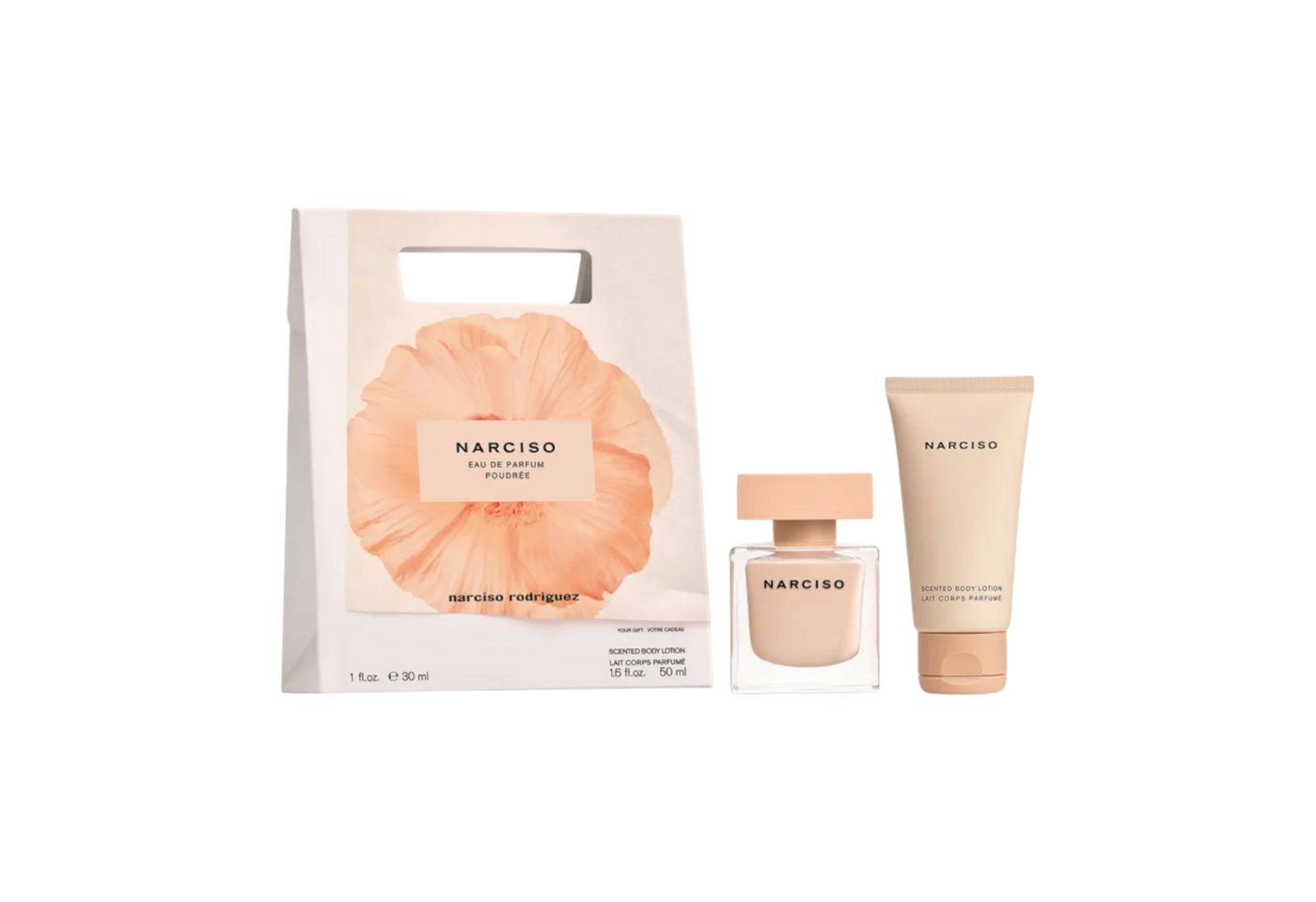 Narcisco Rodriguez Duft-Set NARCISO Narciso Poudree EdP 30ML + Narciso Body Lotion 50ml, 2-tlg. von Narcisco Rodriguez