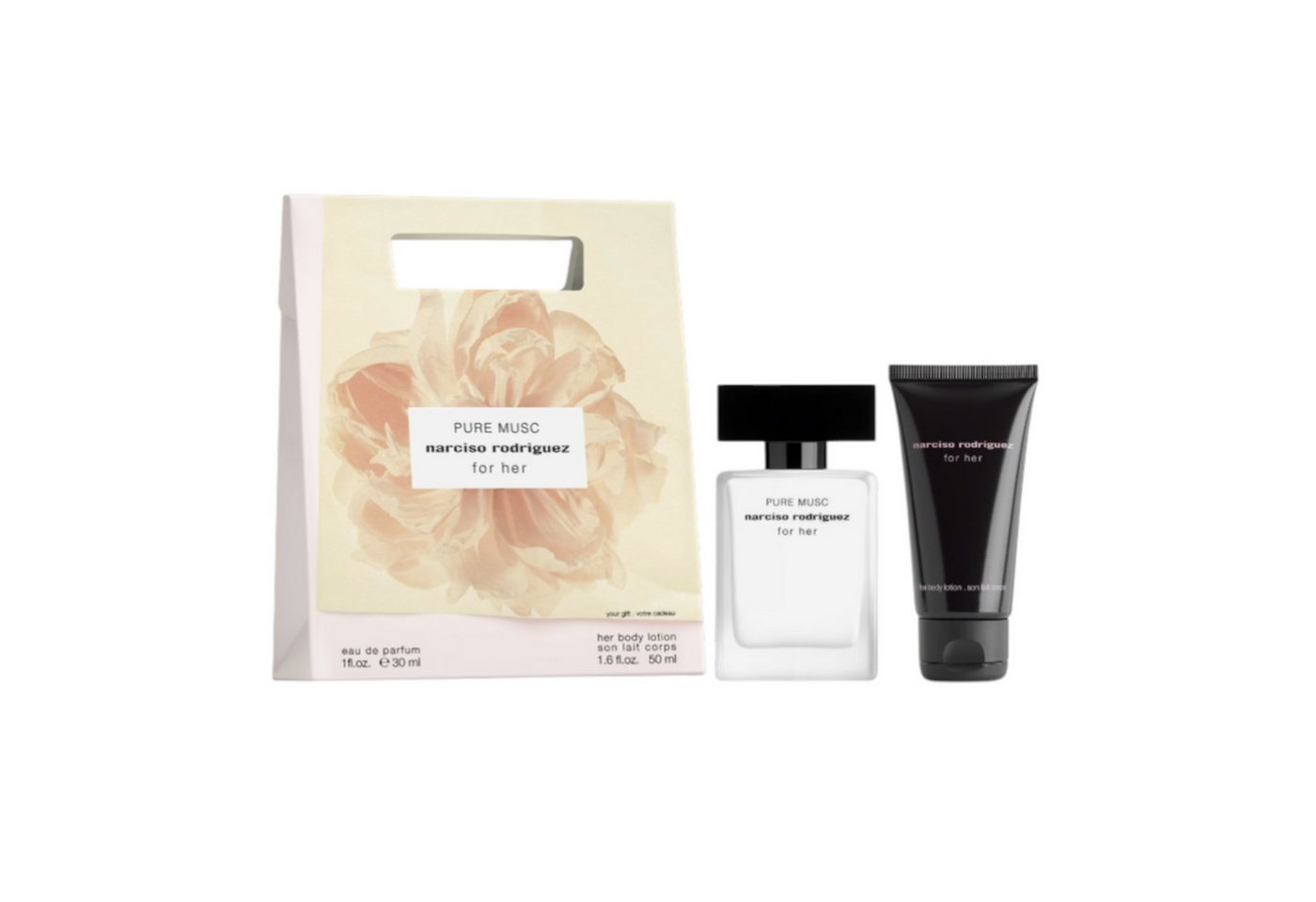 Narcisco Rodriguez Duft-Set Narciso Rodriguez Pure Musc for her Set (EdP 30ml + BL 50ml), 2-tlg. von Narcisco Rodriguez