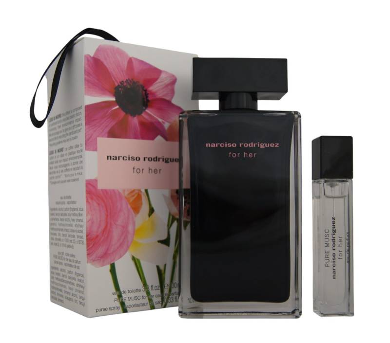 Narcisco Rodriguez Duft-Set narciso rodriguez for her EDT 100ml + Pure Musc For Her EDP 10ml, 1-tlg. von Narcisco Rodriguez