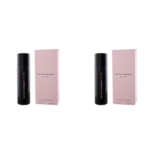 Narciso Rodriguez For Her femme/woman, Deodorant/Spray 100 ml, 2er Pack (1 x 100 ml) von Narciso Rodriguez