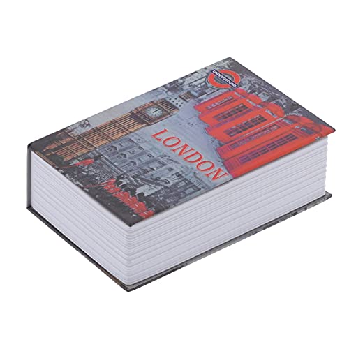 Book Safe Lock Box, Kleines Sicheres Innovatives Buch Geformtes Safe Box mit Einer Guten Verschleierung Kleiner Schließbox mit Code für Bankkarten, ID -Karten, Dokumente Book Safe Lock Box, Kleines Sicheres Innovatives Buch Geformtes Safe Box mit Einer Guten Verschleierung Kleiner Schließbox mit Code für Bankkarten, ID -Karten, Dokumente von Naroote
